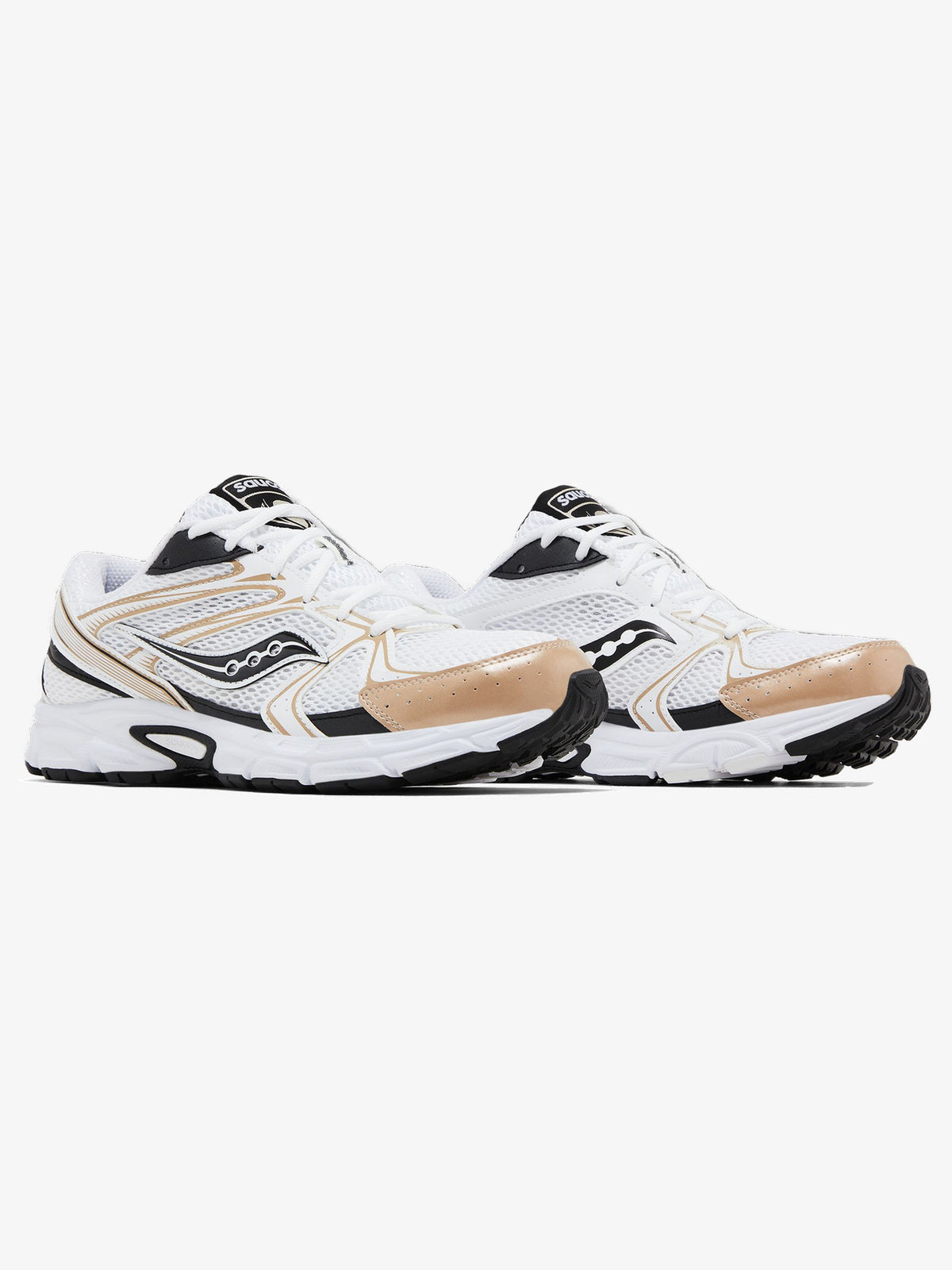 Saucony Ride Millennium 'White Gold Black' β pair