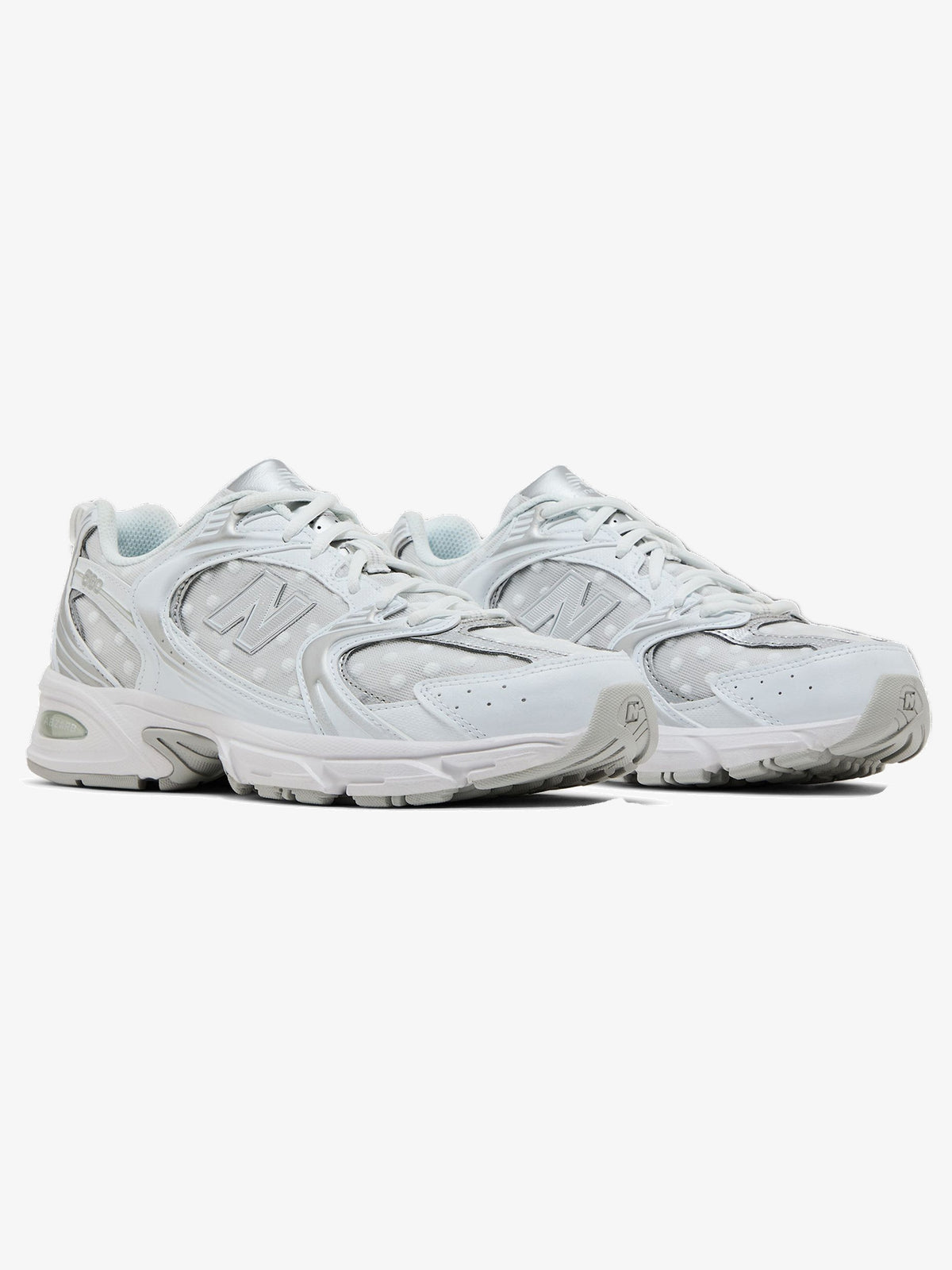 New Balance 530 'Silver Metallic Polka Dots' – pair