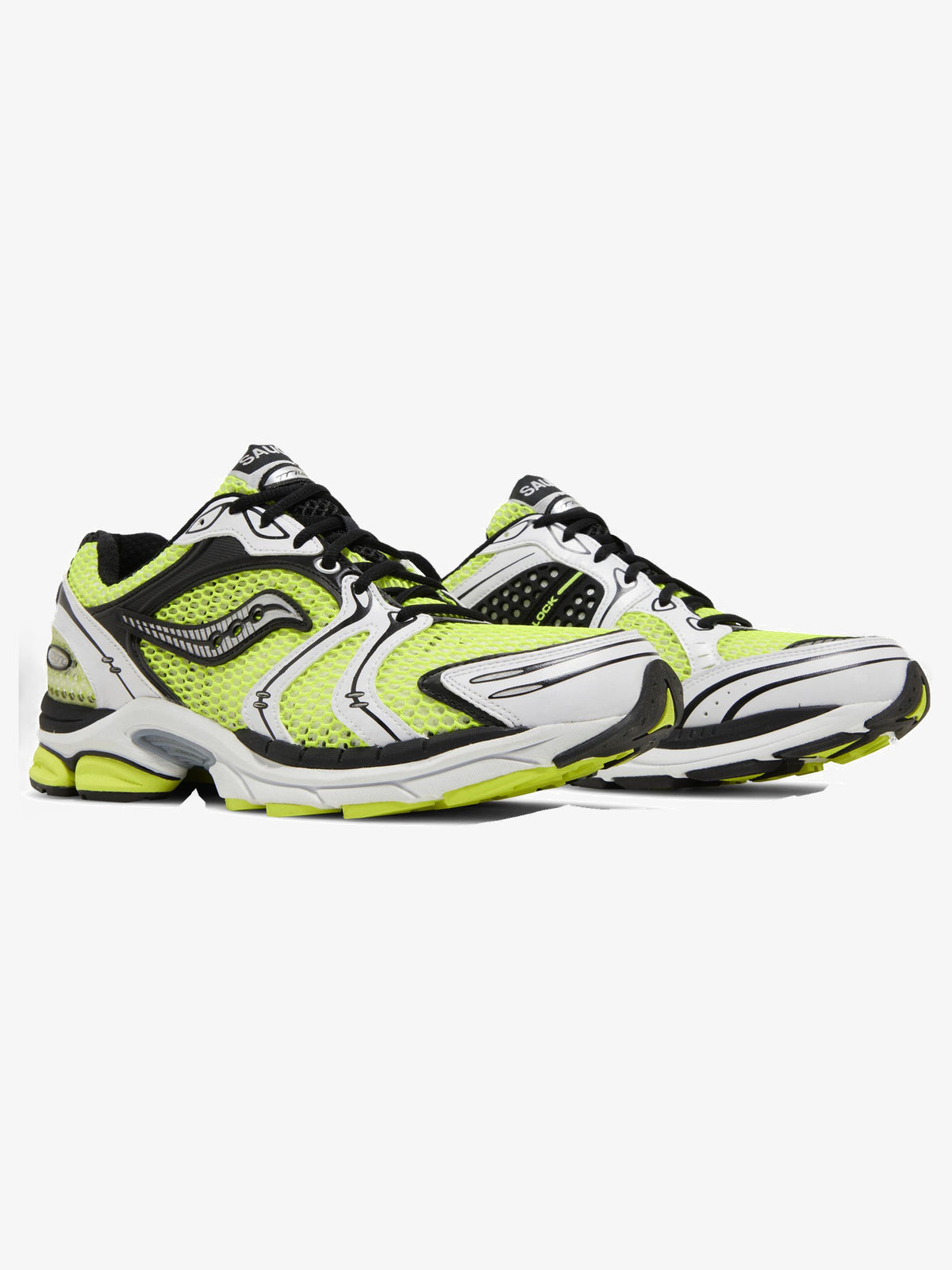 Saucony ProGrid Triumph 4 'Yellow Silver' β pair