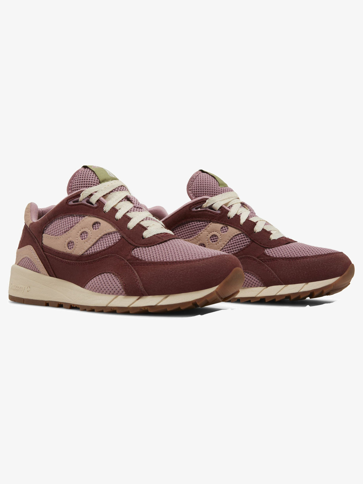 Saucony Shadow 6000 'Mushroom Burgundy' β pair