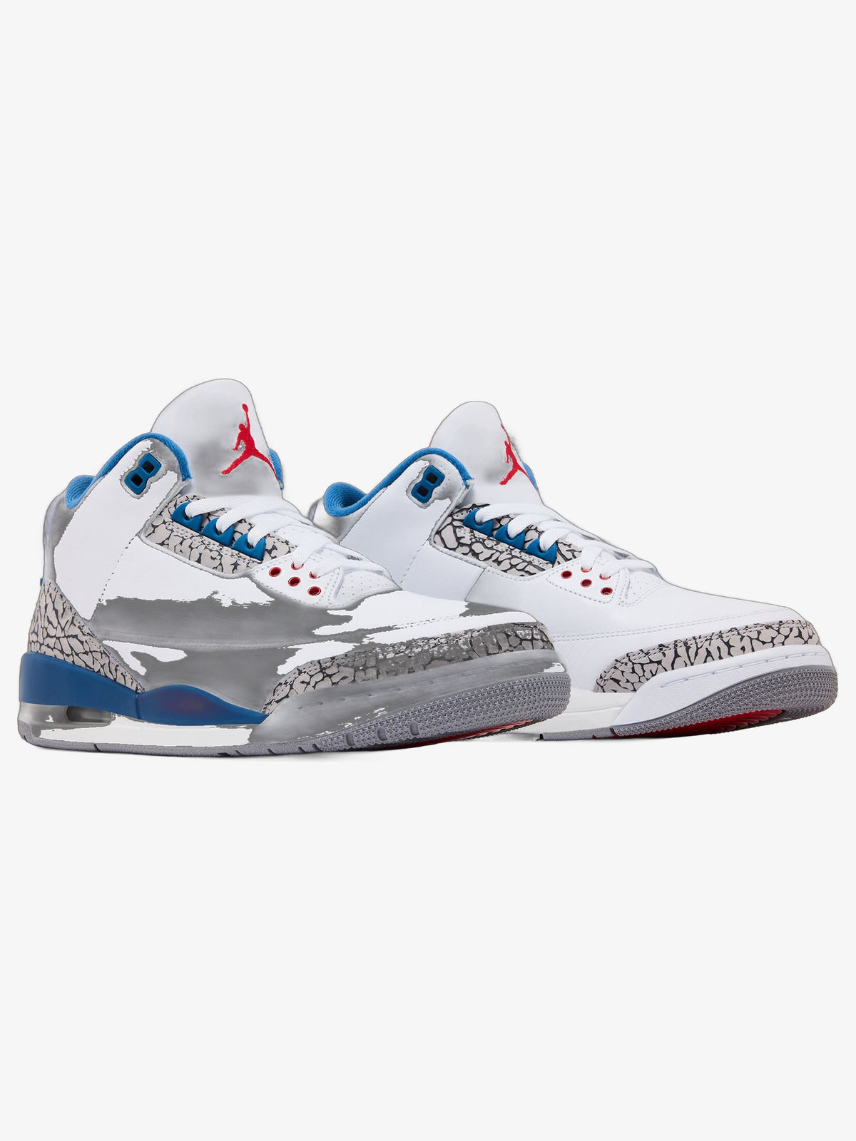 Jordan 3 Retro 'True Blue (2026)' β pair