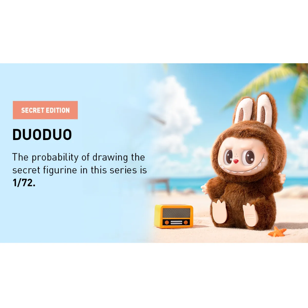 Pop Mart Labubu The Monsters Have a Seat DUODUO Vinyl Plush