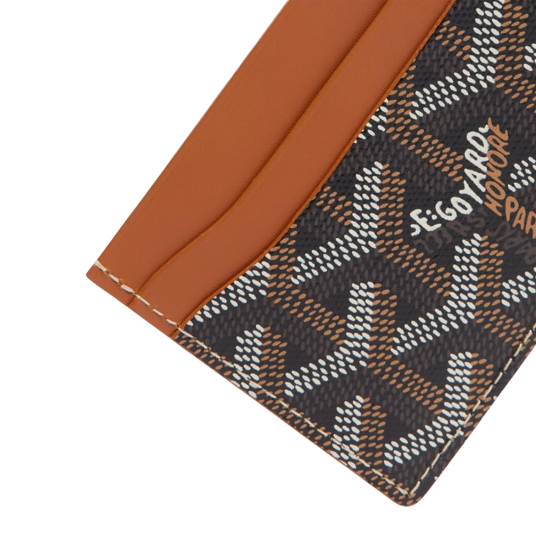 Goyard Saint-Sulpice Card Holder – Black/Natural