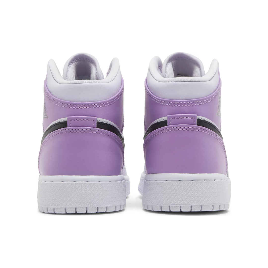 Jordan 1 Mid Barely Grape (GS)
