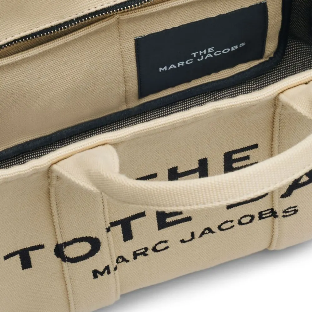 Marc Jacobs The Jacquard Tote Bag Medium Warm Sand