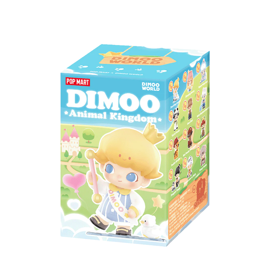 Pop Mart Dimoo Animal Kingdom Series Figures Single Blind Box