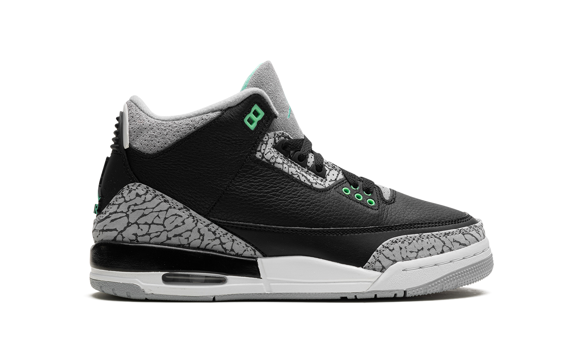 Jordan 3 Retro Green Glow (GS)