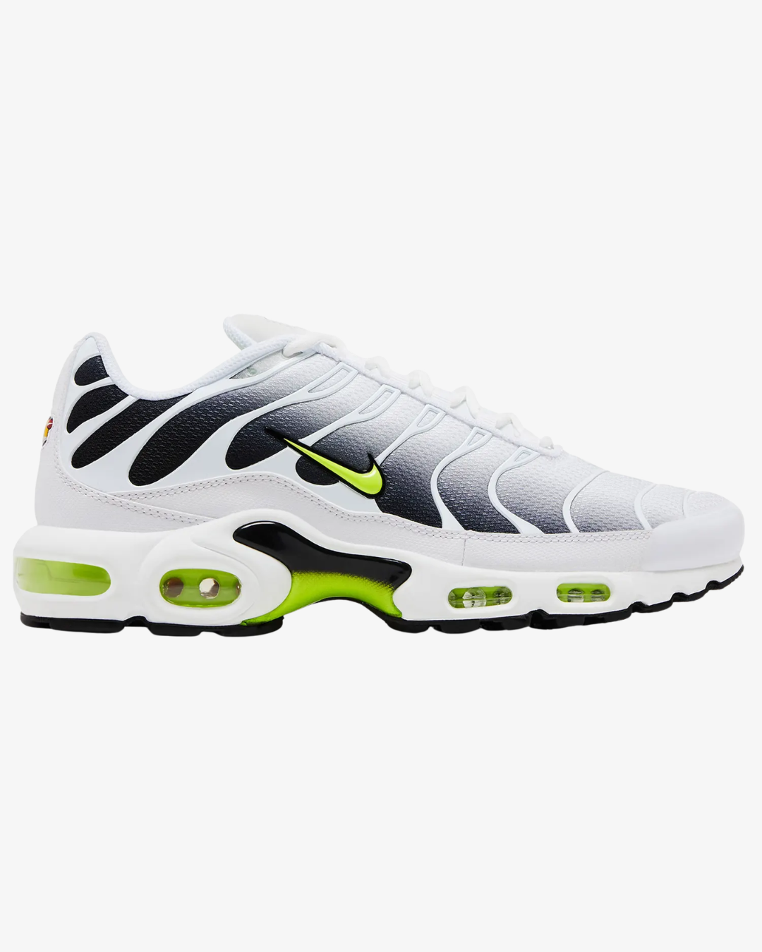 Nike Air Max Plus White Black Volt