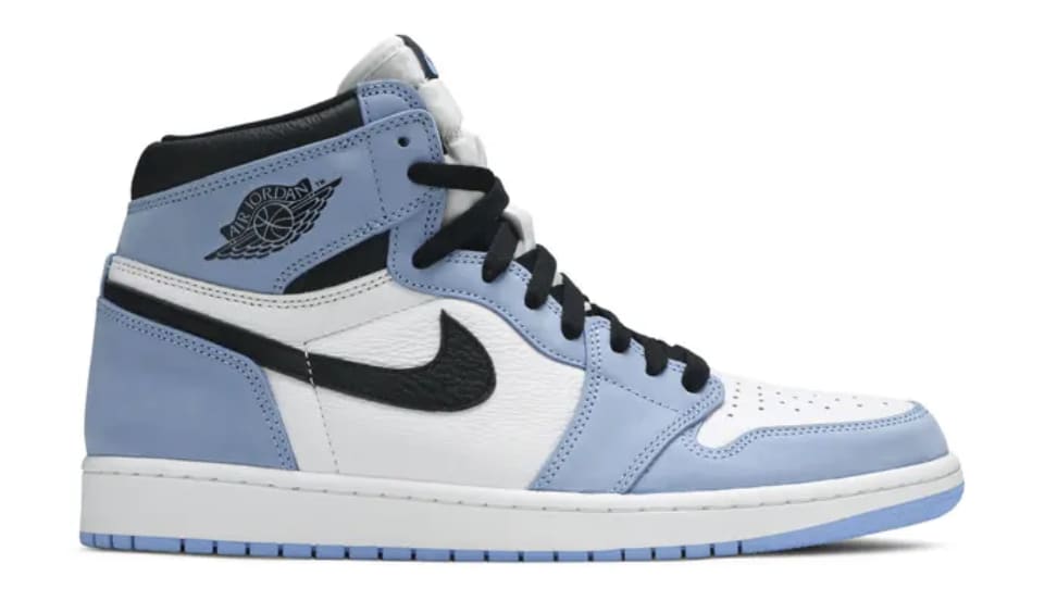 (Pre-Loved B) Air Jordan 1 Retro High OG University Blue - US10.5 Mens / 12 Womens