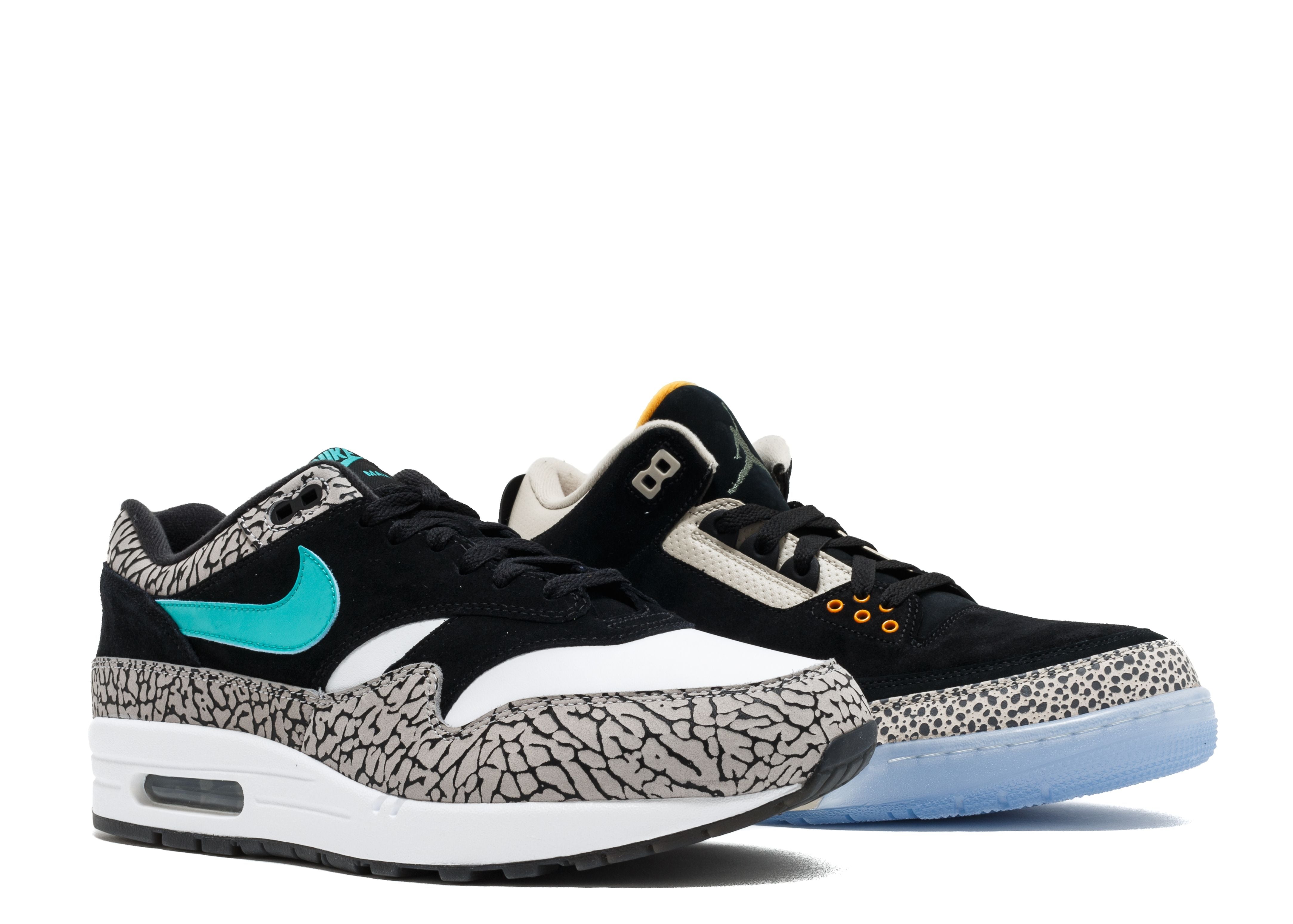 Atmos x Air Jordan 3 Retro & Air Max 1 Safari Pack