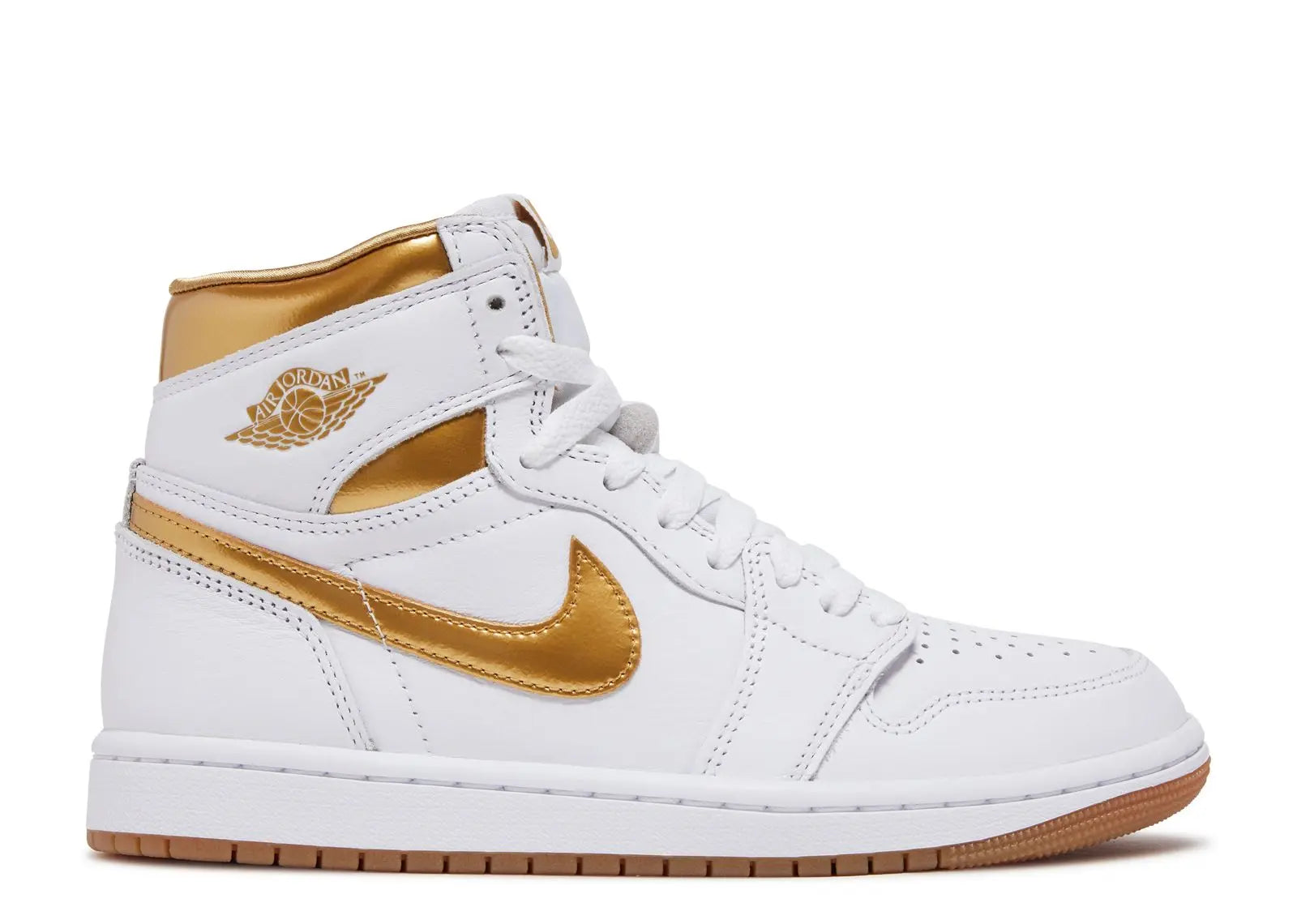 Wmns Air Jordan 1 Retro High OG Metallic Gold Air Jordan