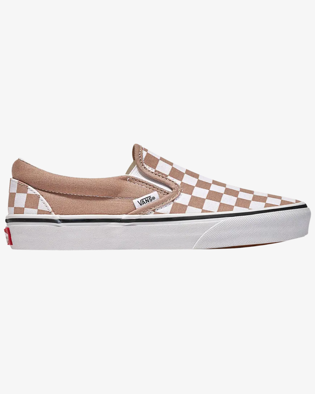 Vans Classic Slip-On Checkerboard - Warm Taupe Brown