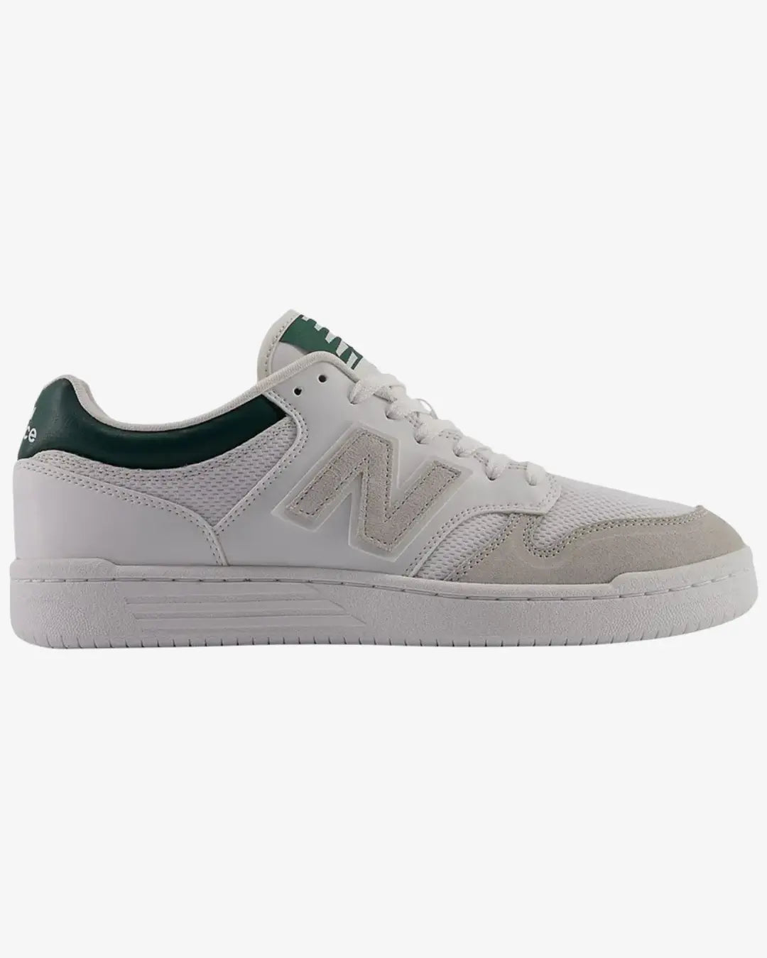 New Balance 480 White Grey Nightwatch Green New Balance