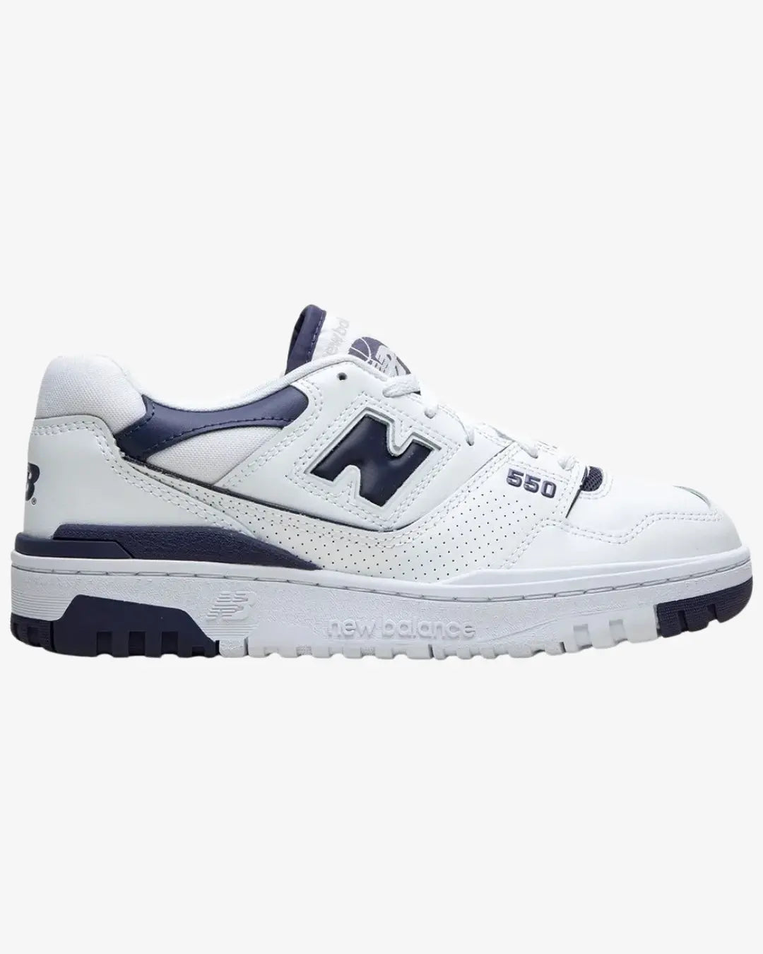 New Balance 550 White Navy Blue Wmns New Balance