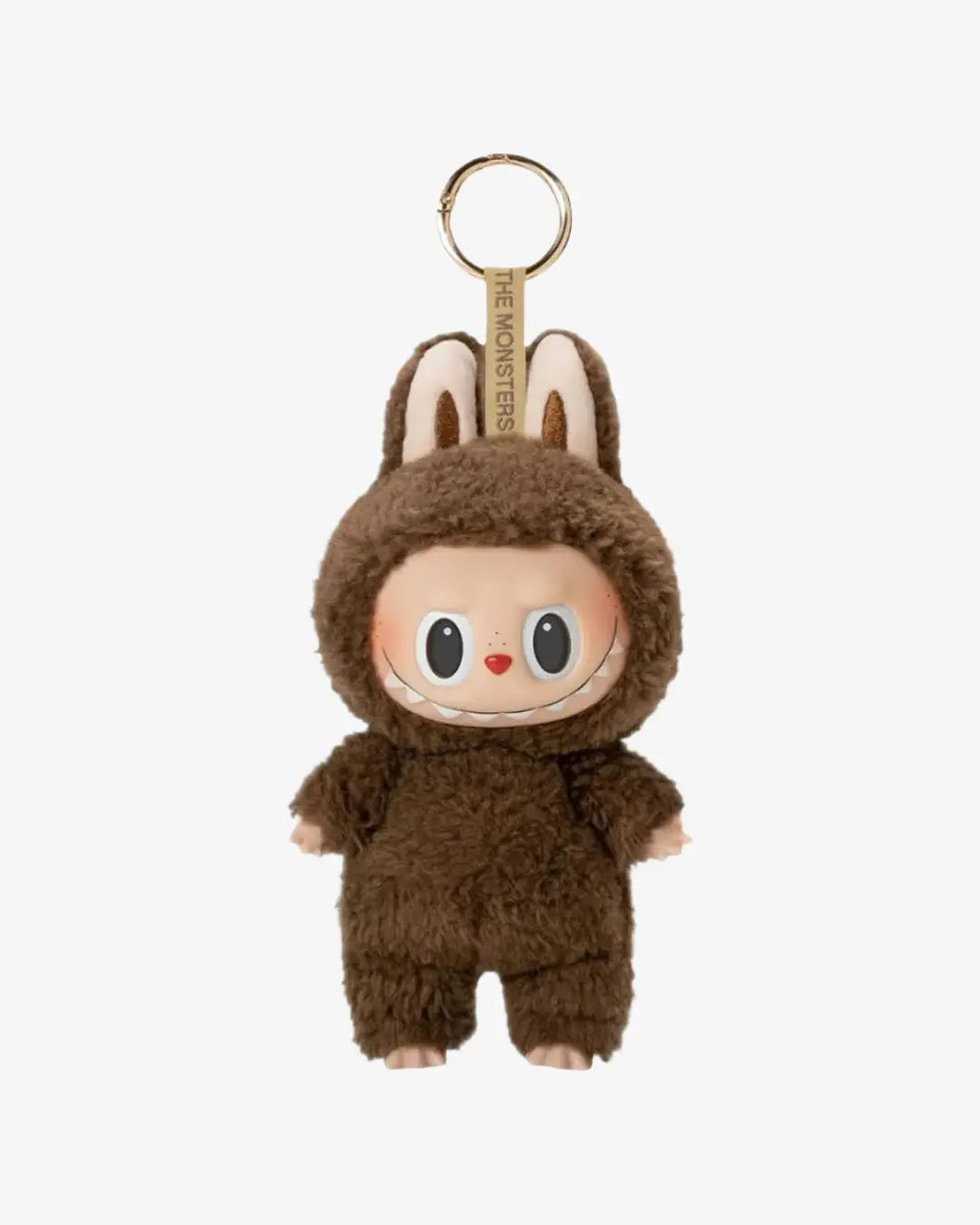 Pop Mart Labubu The Monsters Tasty Macarons Chestnut Cocoa Vinyl Plush Pendant Basement