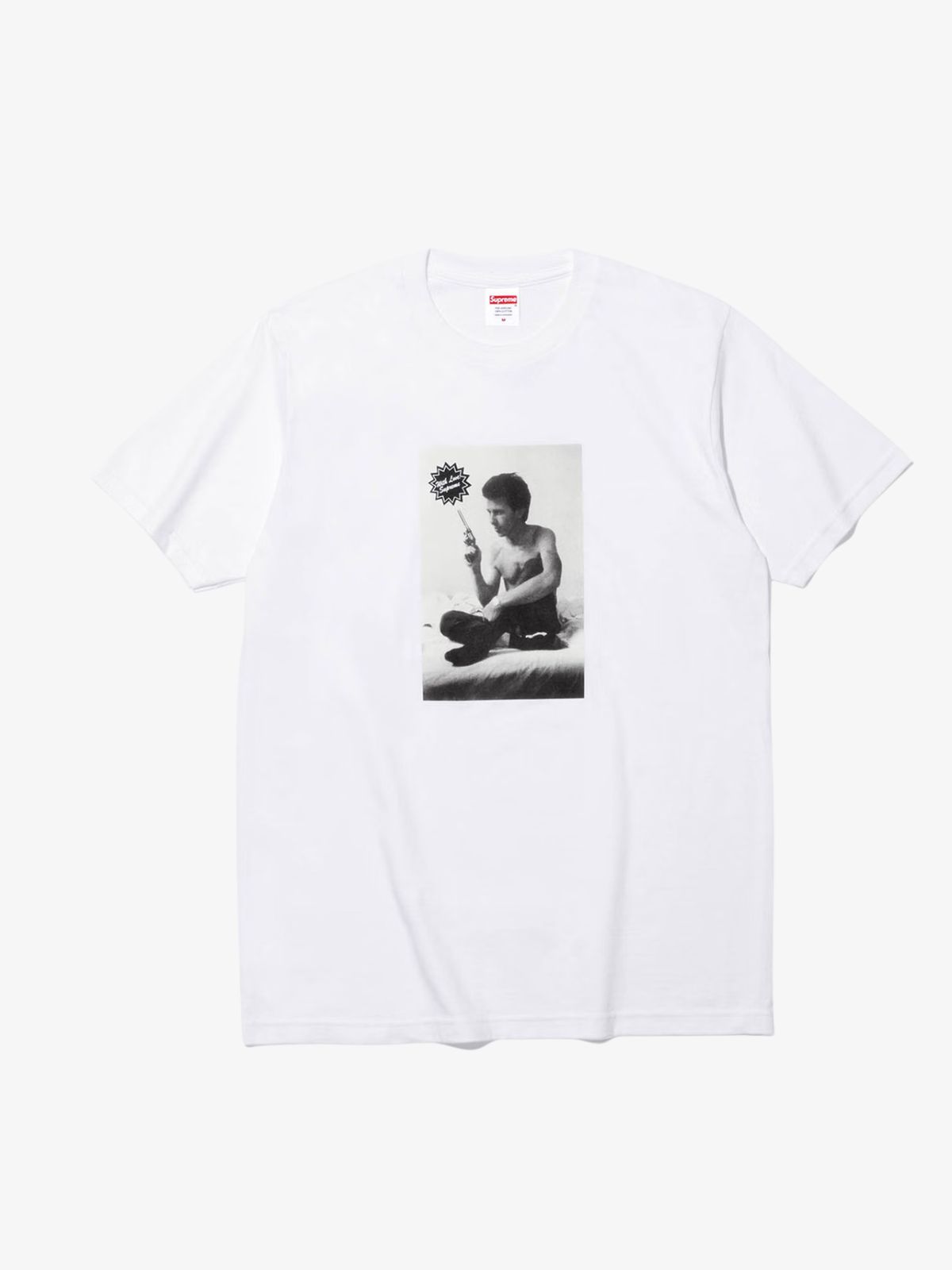 Supreme Larry Clark Gun Tee / White