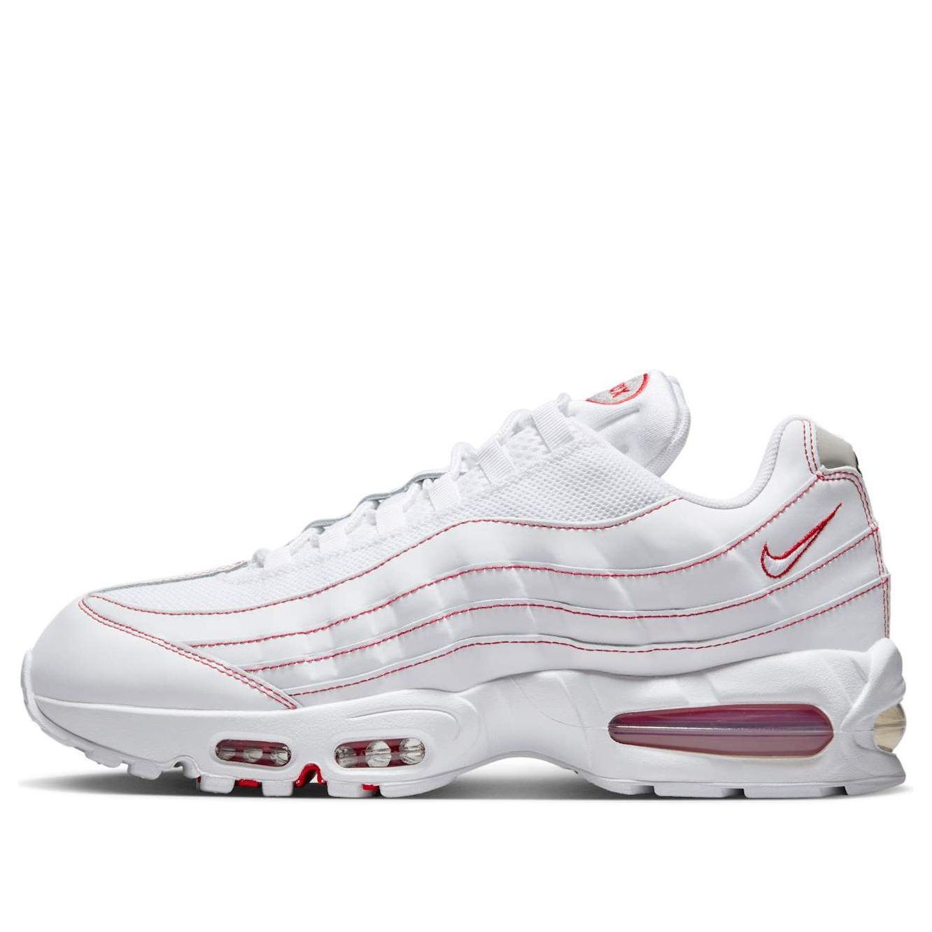 Nike Air Max 95 OG Big Bubble White University Red Basement