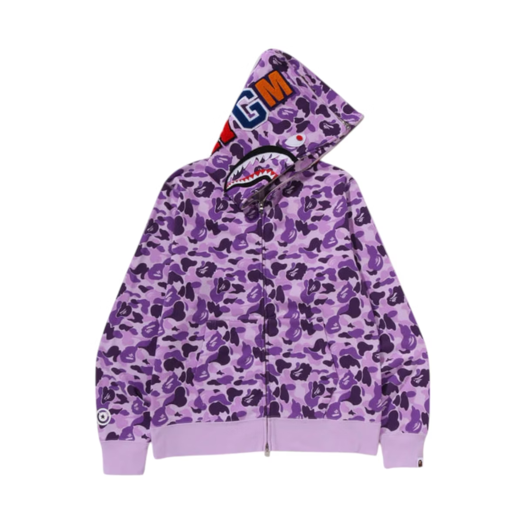 BAPE Store Taipei Separate Shark Full Zip Hoodie Multicolor