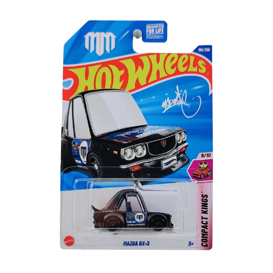 HOT WHEELS - MAZDA RX3 MAD MIKE (2025) - HW COMPACT KINGS 8/10