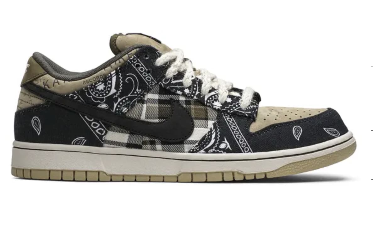 (Pre-Loved A) Travis Scott x Dunk Low Premium QS SB 'Cactus Jack' - US10 Mens / 11.5 Womens