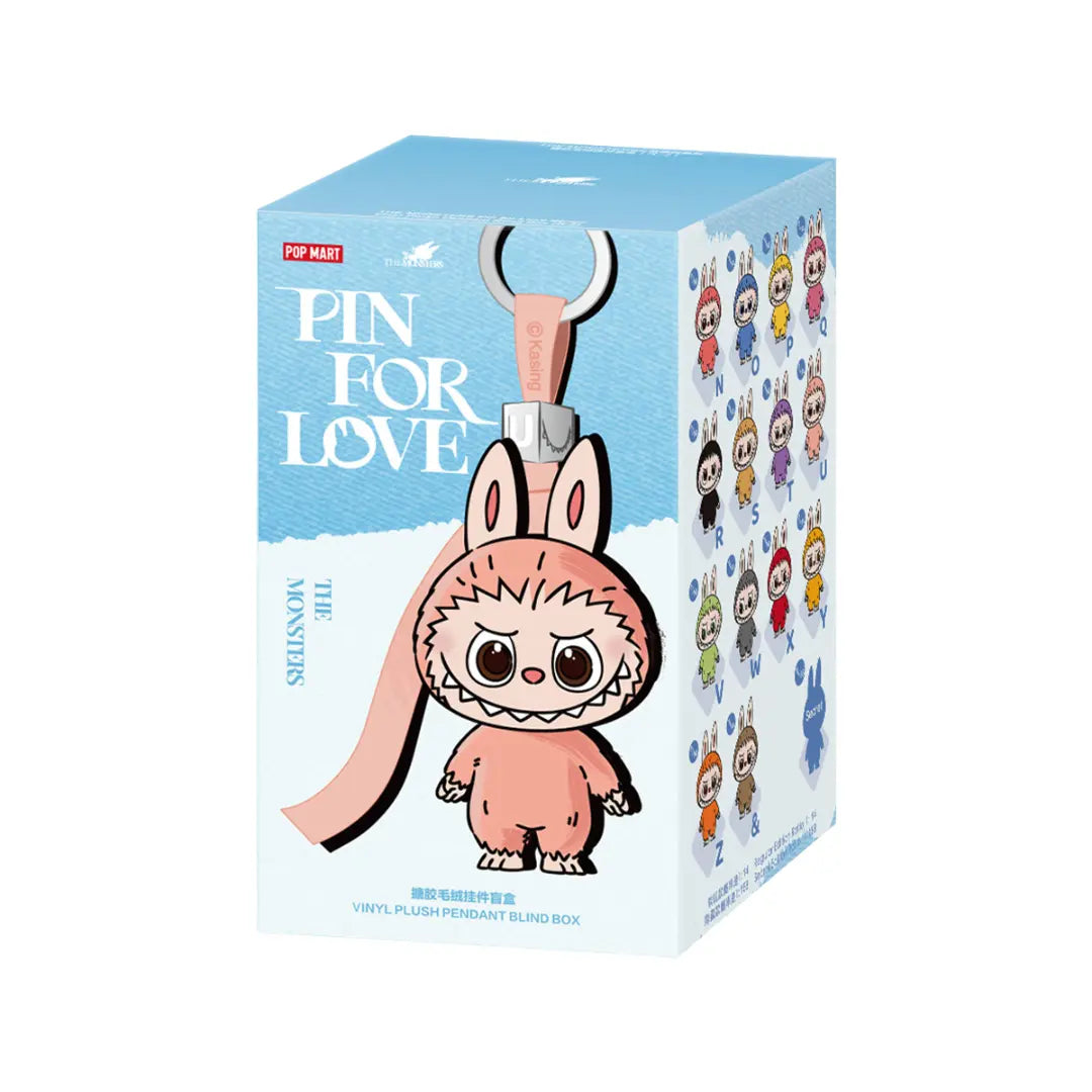 Pop Mart Labubu The Monsters Pin for Love Series Vinyl Plush