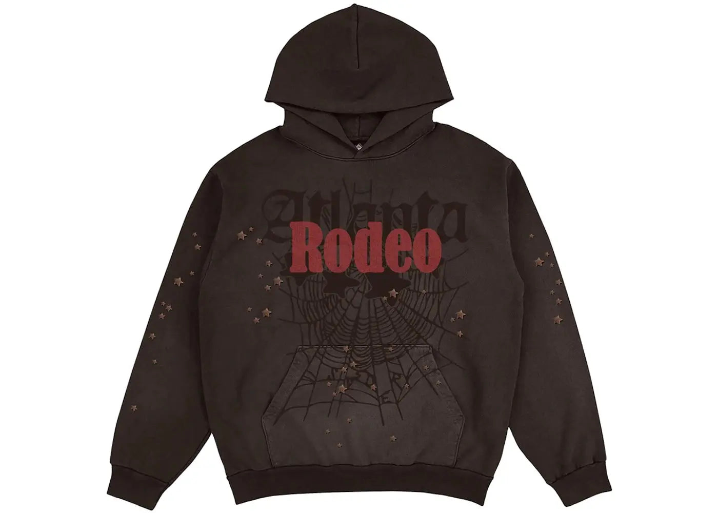 Travis Scott Cactus Jack x Sp5der Days Before Rodeo Hoodie Brown Basement