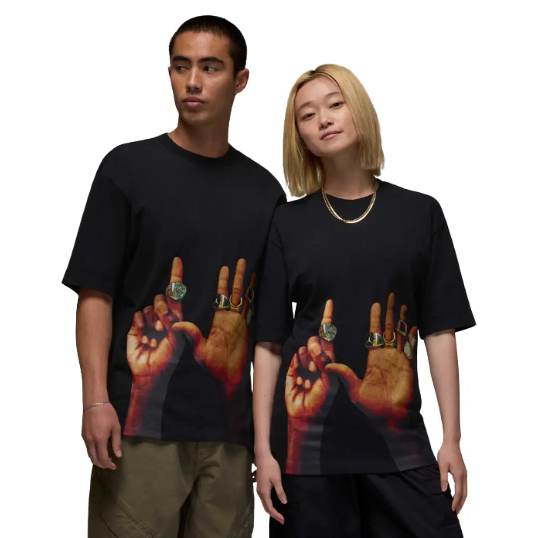 Jordan Flight MVP Mens Rings T-Shirt Basement