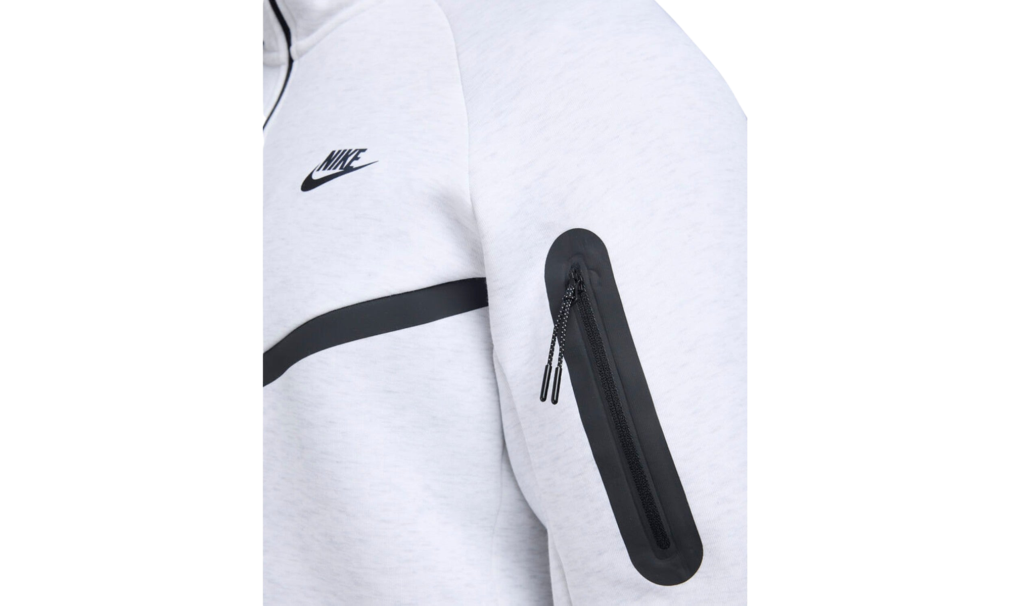 Nike Sportswear Tech Fleece Windrunner Hoodie Birch Heather/Black