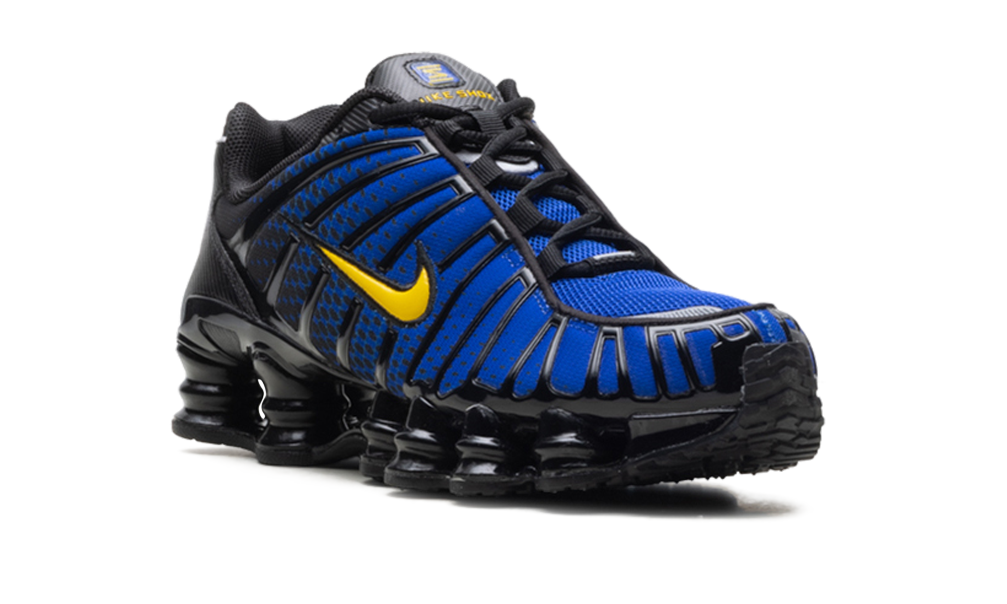 Nike Shox TL Black Lyon Blue Varsity Maize