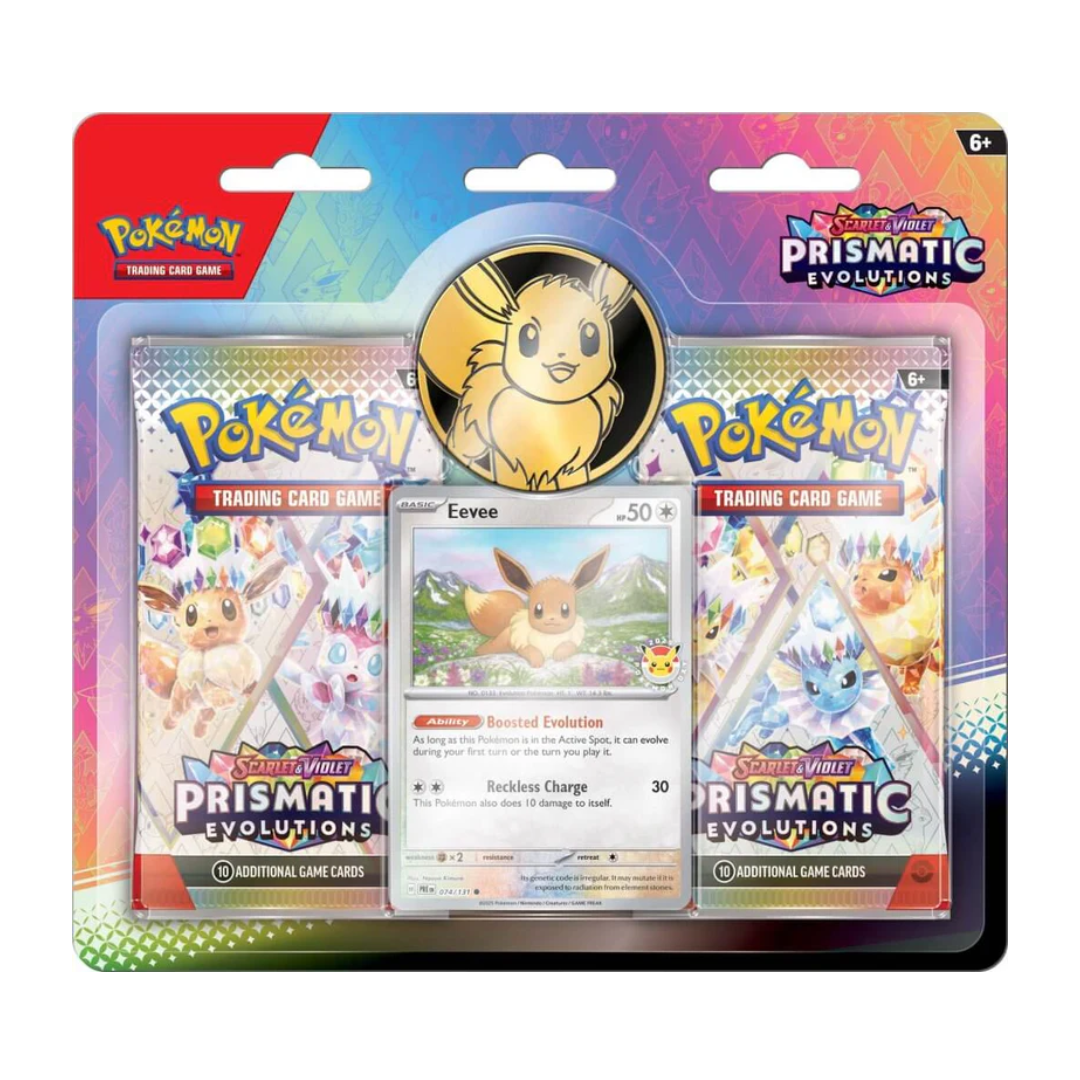 Pokemon Prismatic Evolutions 2 Booster Pack Blister Box