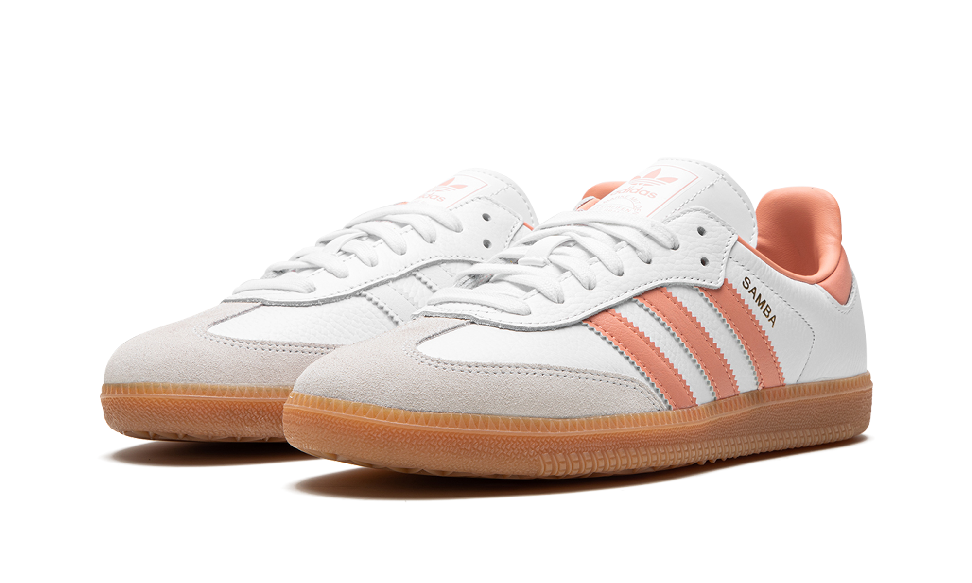 adidas Samba OG White Wonder Clay Gum (Women's)