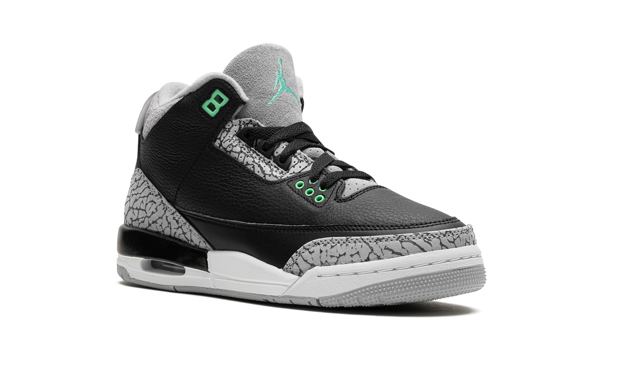 Jordan 3 Retro Green Glow (GS)