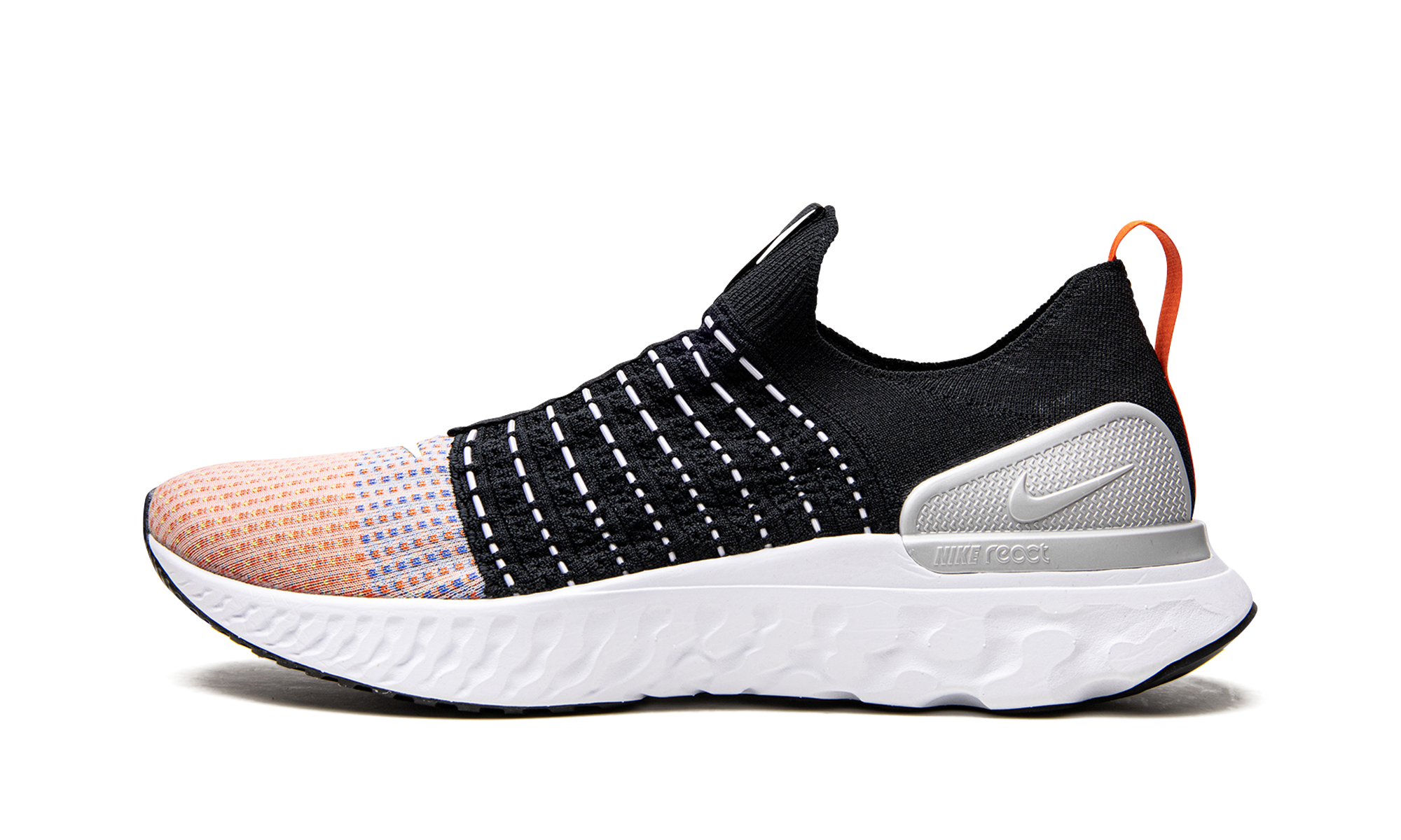 Nike React Phantom Run Flyknit 2 Black Team Orange