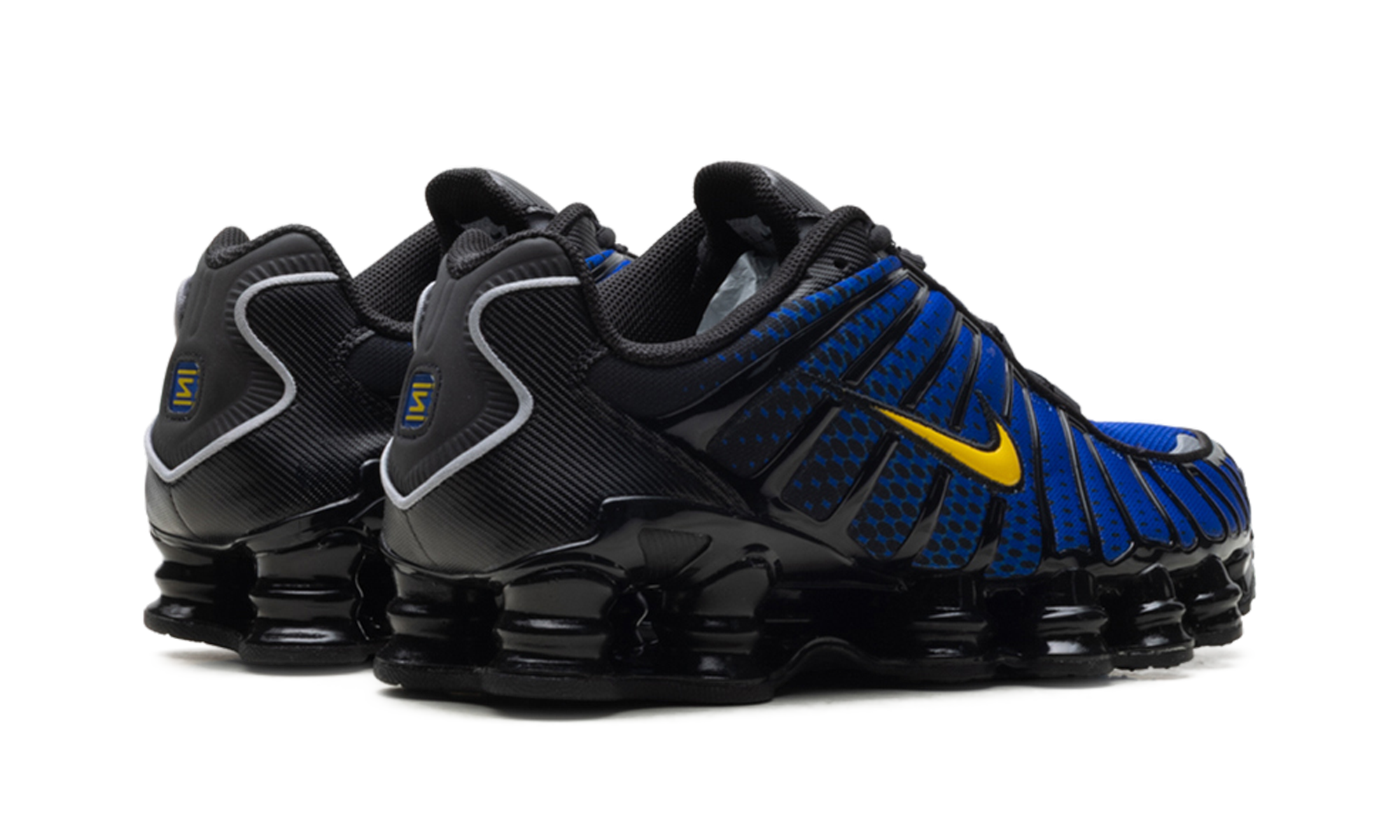 Nike Shox TL Black Lyon Blue Varsity Maize