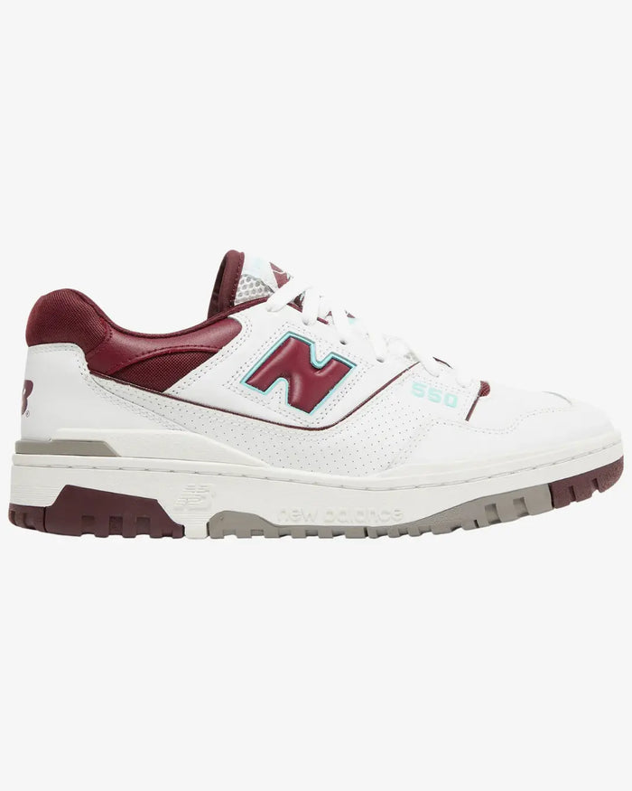 New Balance 550 Burgundy Turquoise New Balance