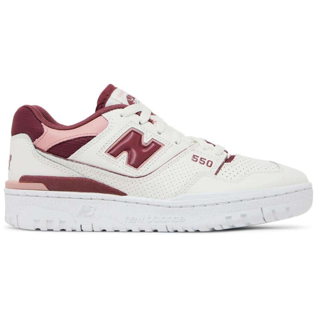 New Balance 550 Washed Burgundy (Women's)