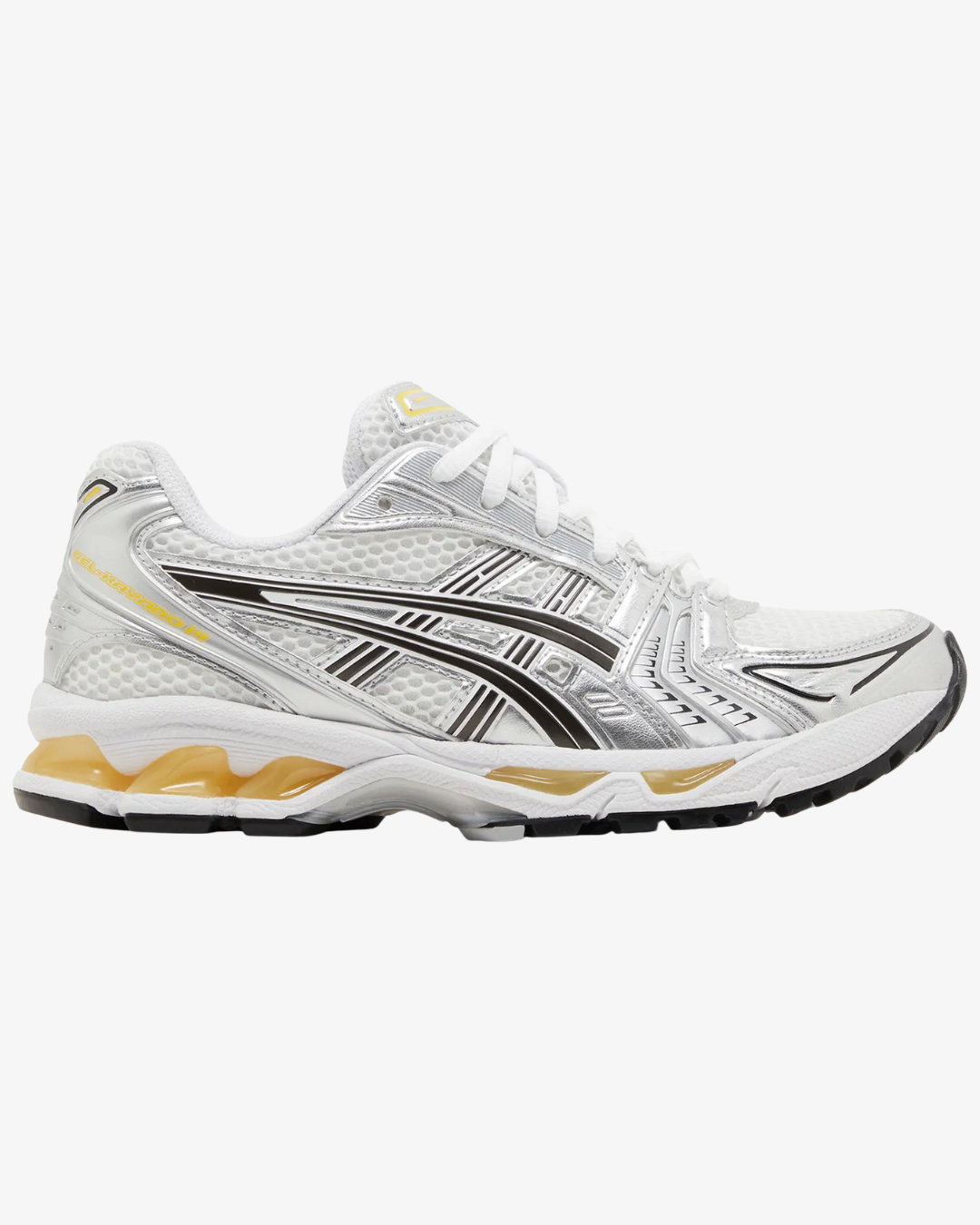 Asics Gel Kayano 14 White Tai-Chi Yellow