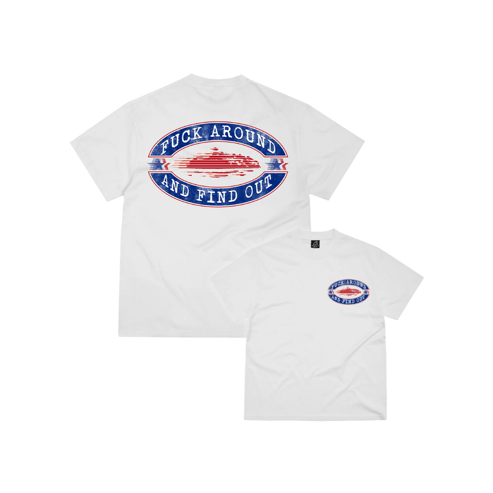 Corteiz Fuck Around Tee - White