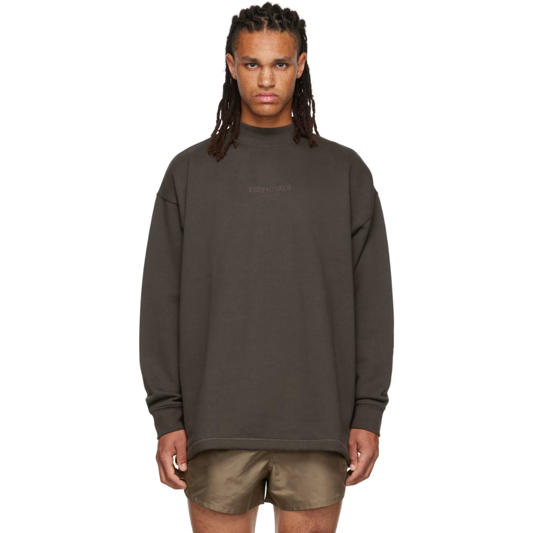 Fear of God ESSENTIALS Gray Relaxed Sweatshirt