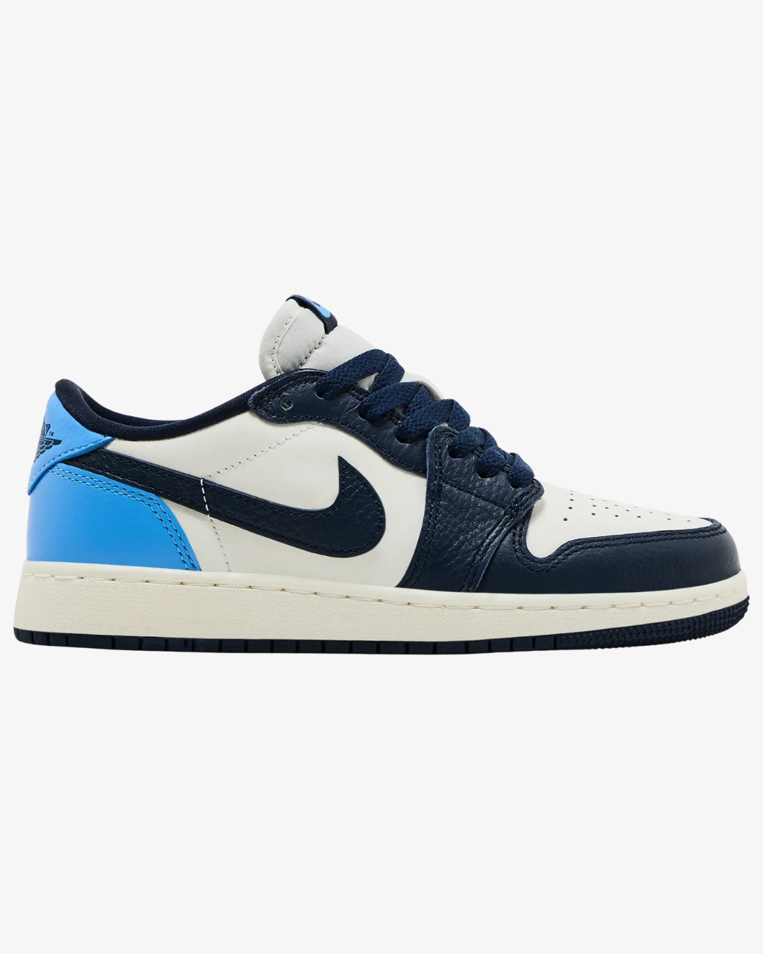 Air Jordan 1 Retro Low OG GS Obsidian UNC