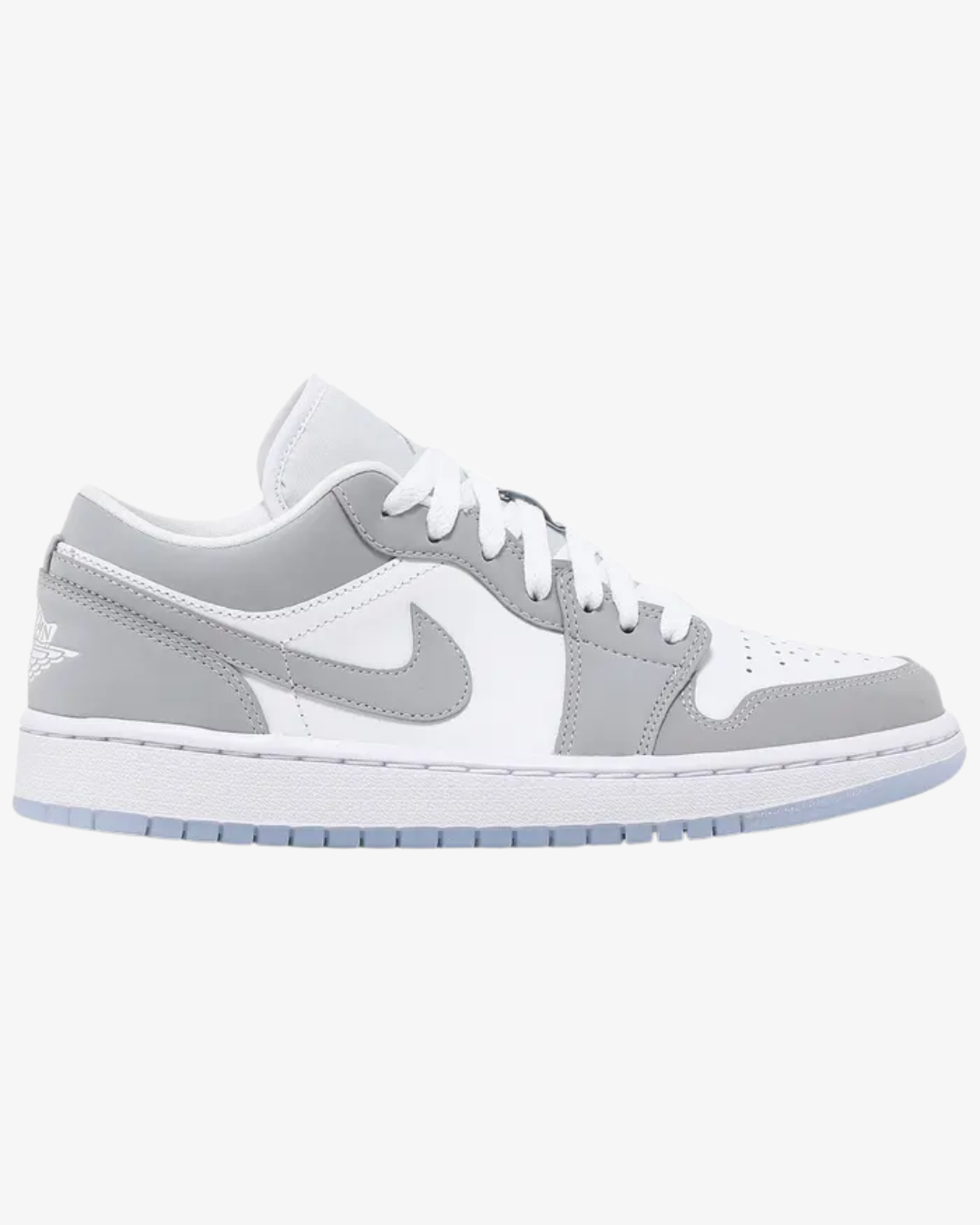 Air Jordan 1 Low White Wolf Grey Wmns