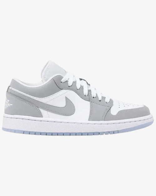 Air Jordan 1 Low White Wolf Grey Wmns