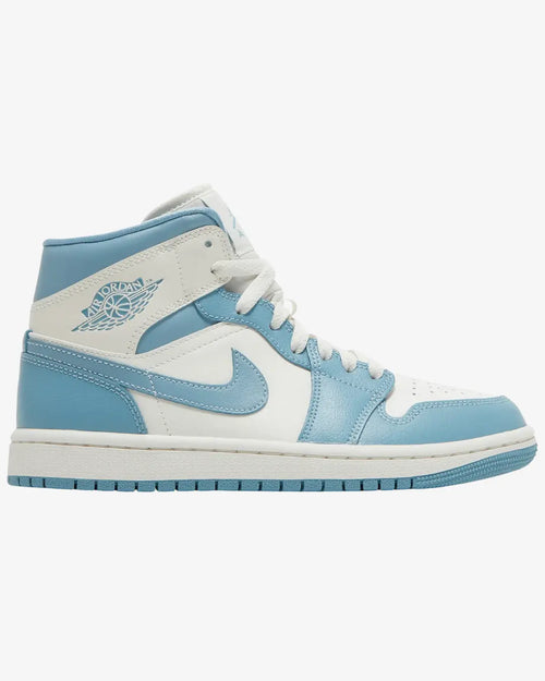 Air Jordan 1 Mid University Blue Wmns