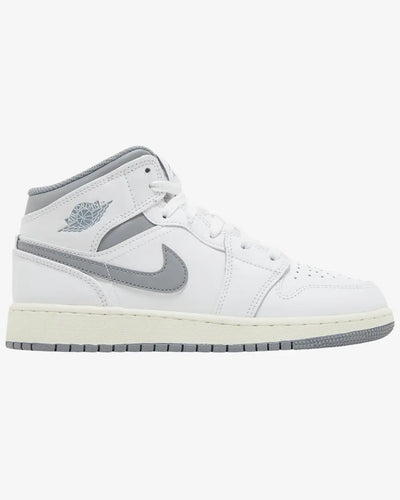 Air Jordan 1 Mid GS Neutral Grey Air Jordan