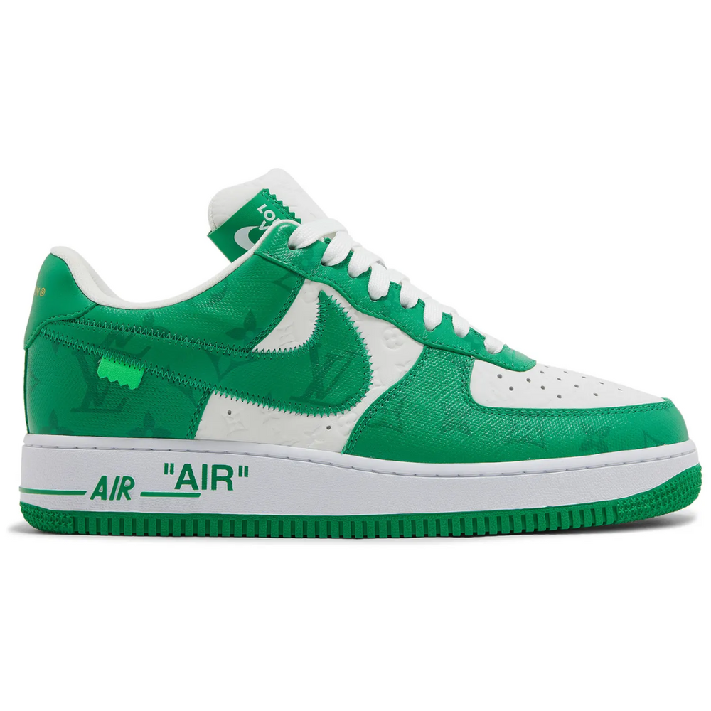 Louis Vuitton Nike Air Force 1 Low By Virgil Abloh White Green