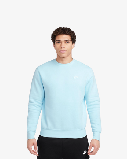 Nike Sportswear Club Fleece Mens Sweatshirt Blue