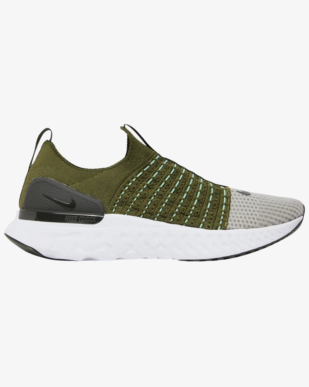 Nike React Phantom Run Flyknit 2 Rough Green Sequoia