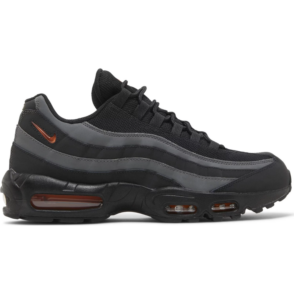 Nike Air Max 95 Black Grey Safety Orange