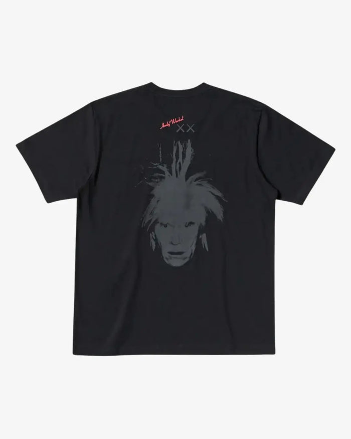 KAWS x Uniqlo Warhol UT Graphic T-shirt Black Basement