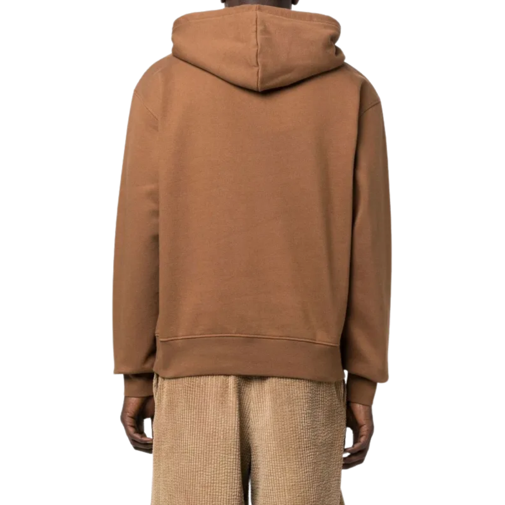 
                      
                        Jacquemus Le Sweatshirt Brode Embroidered Logo Regular Fit Hoodie Brown
                      
                    
